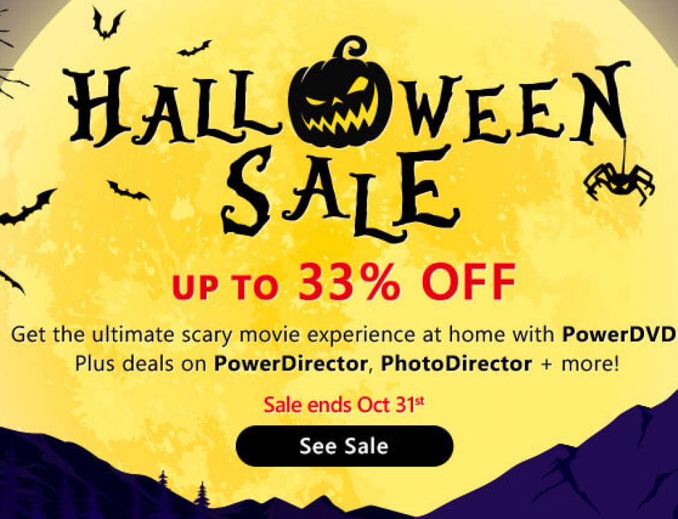 Cyberlink Halloween Sale 2020 up to 33% OFF | Reseller dot Re