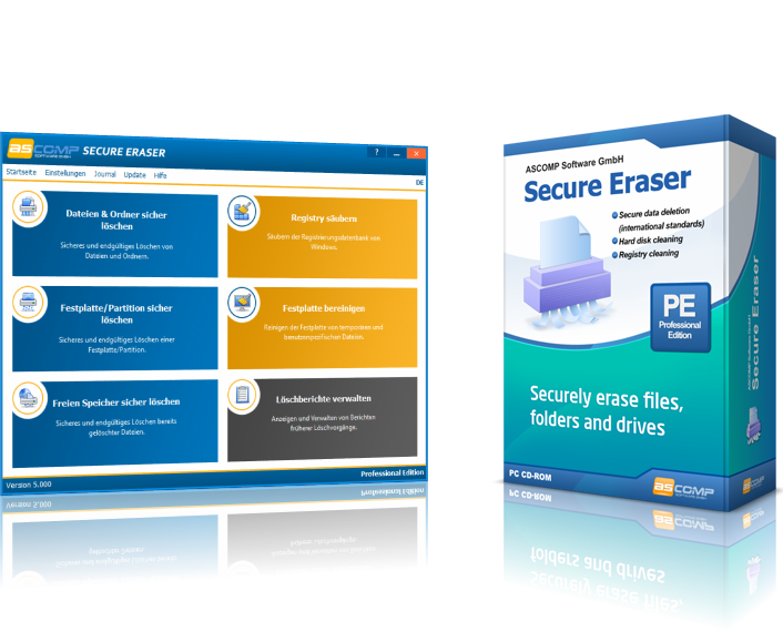 ASCOMP Secure Eraser Professional 6.003 for mac download free