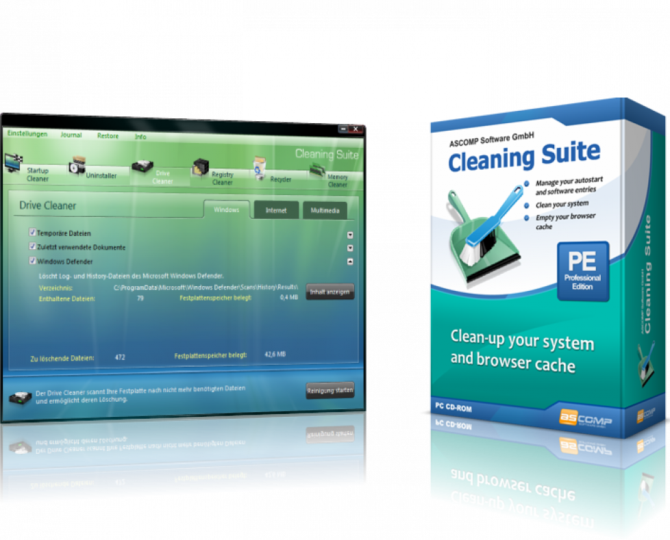 ASCOMP Cleaning Suite Professional 4.006 free